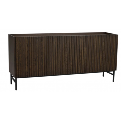 ROWICO Halifax sideboard 160 brown oak/black metal